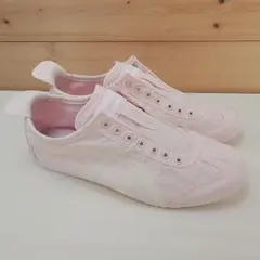 オニツカタイガー メキシコ66 スリッポン ピンク 25.5cm