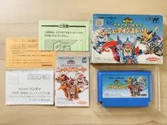 ファミコン FC SDガンダム ガチャポン戦士4 箱説ハガキ付き 完品