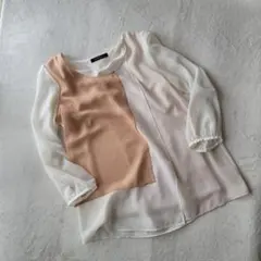 ロートレアモン 　シャツ　ブラウス　カットソー　とろみ　キレイ目　オフィス