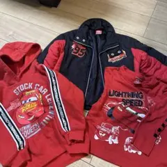 BABYDOLL ライトニング・マックイーン フード付きパーカー 100cm