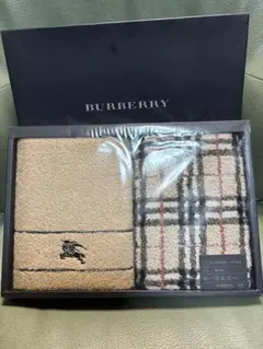 BURBERRY フェイスタオル2枚セット　N14
