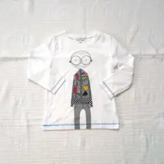 リトルマークジェイコブス　ロンT　白　95cm　3y