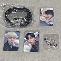 ATEEZホンジュン ウヨン makestar セット特典 ユニットキーリング