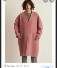 ✰美品 最終値下げ✰Mila Owen フード付きオーバーサイズロングコート