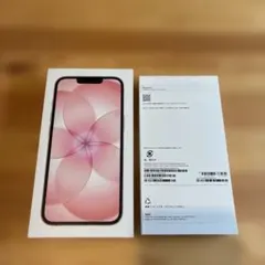Apple iPhone 17e Soft Pink 箱のみ　ケーブル付