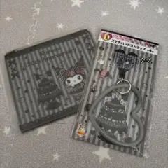 Happyくじ 一番くじ マイメロディ ＆ クロミ ポーチ ストラップ