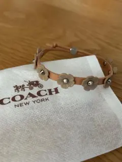 COACH レザーブレスレット