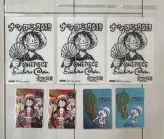 サイン入り】 新品未使用 ONE PIECE ナツコミ2019 特製カード3枚