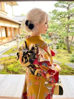 振袖フルセット　正絹　成人式