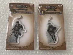 進撃の巨人　一番くじ　アクリルチャーム　エレン　リヴァイ