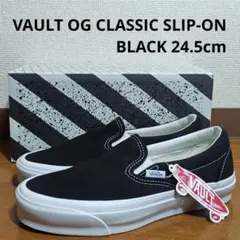 VAULT OG CLASSIC SLIP-ON BLACK 24.5cm