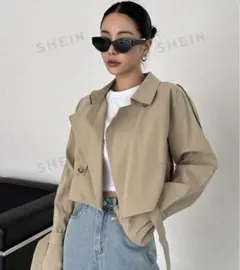 （美品）匿名配送 SHIEN DAZY トレンチコート