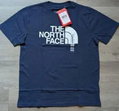 【新品・未使用】ノースフェイス　レディースＴシャツ　US Mサイズ　ネイビー