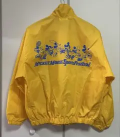 90's 美品☆TDLミッキーマウス スポーツフェスティバル☆ナイロンジャケット