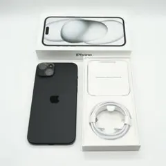 iPhone 15 Plus Black 256GB MU0F3J/A ＋ケース