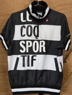 le coq sportif ルコック ストライプハーフジップ　Lサイズ