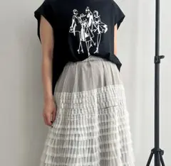 DoDou Web 限定 イラストプリントTシャツ Mサイズのサムネイル