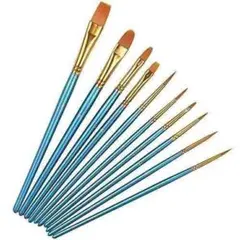【大人気】 新品ペイントブラシ 10本セットのサムネイル