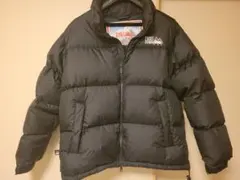 FIRST DOWN ブラック ダウンジャケット M