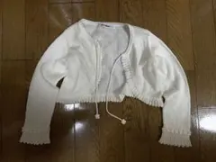 ファミリア　カーディガン　ボレロ