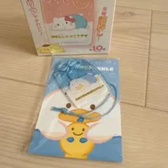 サンリオ　福福お守り風アクリルキーホルダー あひるのペックル