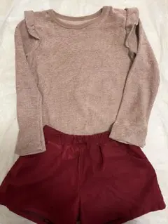 トップス　キュロットセット　120