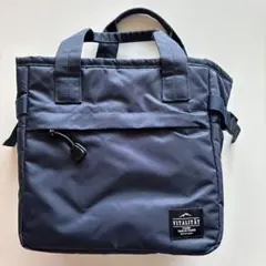 美品Subu 保冷トートバック　お弁当　￼サブヒロモリ　ヴィタリー紺色のサムネイル