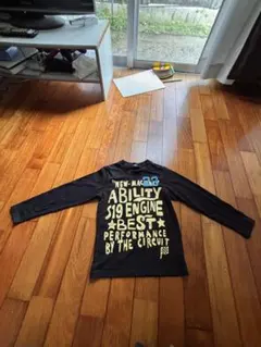 黒いプリントTシャツ サイズ140