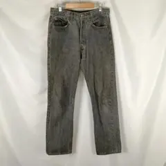 Levis501-0658　ブラック 先染め　デニムパンツ　B3682