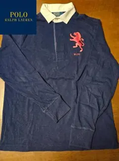 美品大きいサイズPolo by RLウォッシャブルラガーネイビー