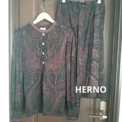 Herno ペイズリー柄 セットアップ