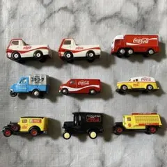 コカ・コーラ ミニチュアカー＆トラック　9台セット