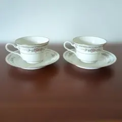 ☆ノリタケ2820ハニー☆カップ＆ソーサー各2客 - メルカリ