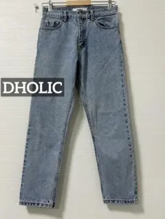 f*r様 k0081 DHOLIC テーパードデニムパンツ ブルーのサムネイル