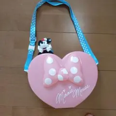 ミニーマウス ポップコーンバケット ケース ディズニーランド リボン ディズニー