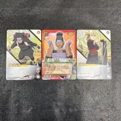 NARUTO ナルトカード 綱手姫 大蛇丸 自来也 忍-319 320 321 - メルカリ