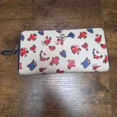 COACH 花柄 長財布