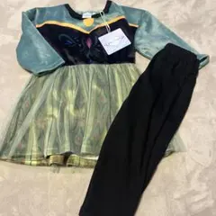 Disney アナ雪　アナワンピースレギンスセット 90cm