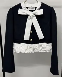LILY BROWN 3wayバブルヘムボウタイジャケットのサムネイル