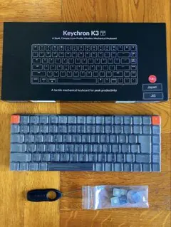 美品]Keychron K3 Pro 赤軸 日本語配列 ホットスワップ非対応 - メルカリ