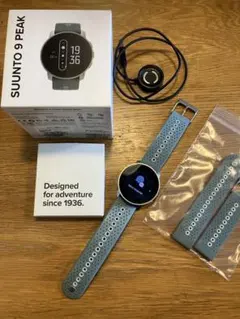 おまけ付き　SUUNTO 9 PEAK MOSS GRAY スント