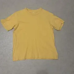 GU イエロー Tシャツ Mサイズ