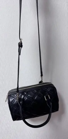 2Wayキルティングレザーボストンバッグ[tr938]