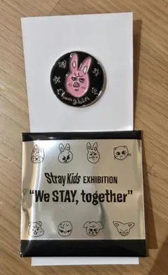 スキズ 展覧会 SKZOO ランダムピンバッジ トェッキ