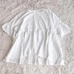 URBAN RESEARCH SonnyLabel ギャザー切替ペプラムブラウスのサムネイル