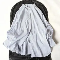 Spick & Span スピックアンドスパン コットンシルク ギャザーシャツ