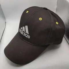 ◆3349 adidas　アディダス　ロゴキャップ　ブラック