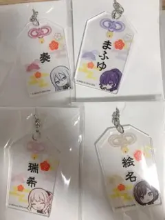 アマカノ2 咲來 オーロラアクリルキーホルダー コラボカフェ限定