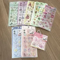 正規品　おはじきシール　ぷにしゃかシール ちいかわ　セット