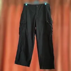 【300円お値下げ】UNIQLO コットンカーゴパンツ ネイビー XL